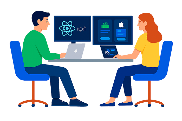 Development Team Illustration